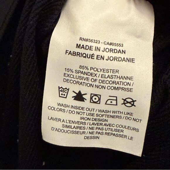 Nike Running DRI-FIT Element 3.0 Black Long Sleeve Crew Shirt Thumbholes Small - Picture 9 of 10